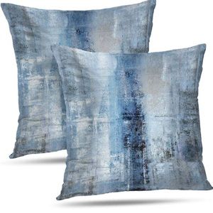 NEW 26” Modern Abstract Decorative Pillow Covers- Set of 2